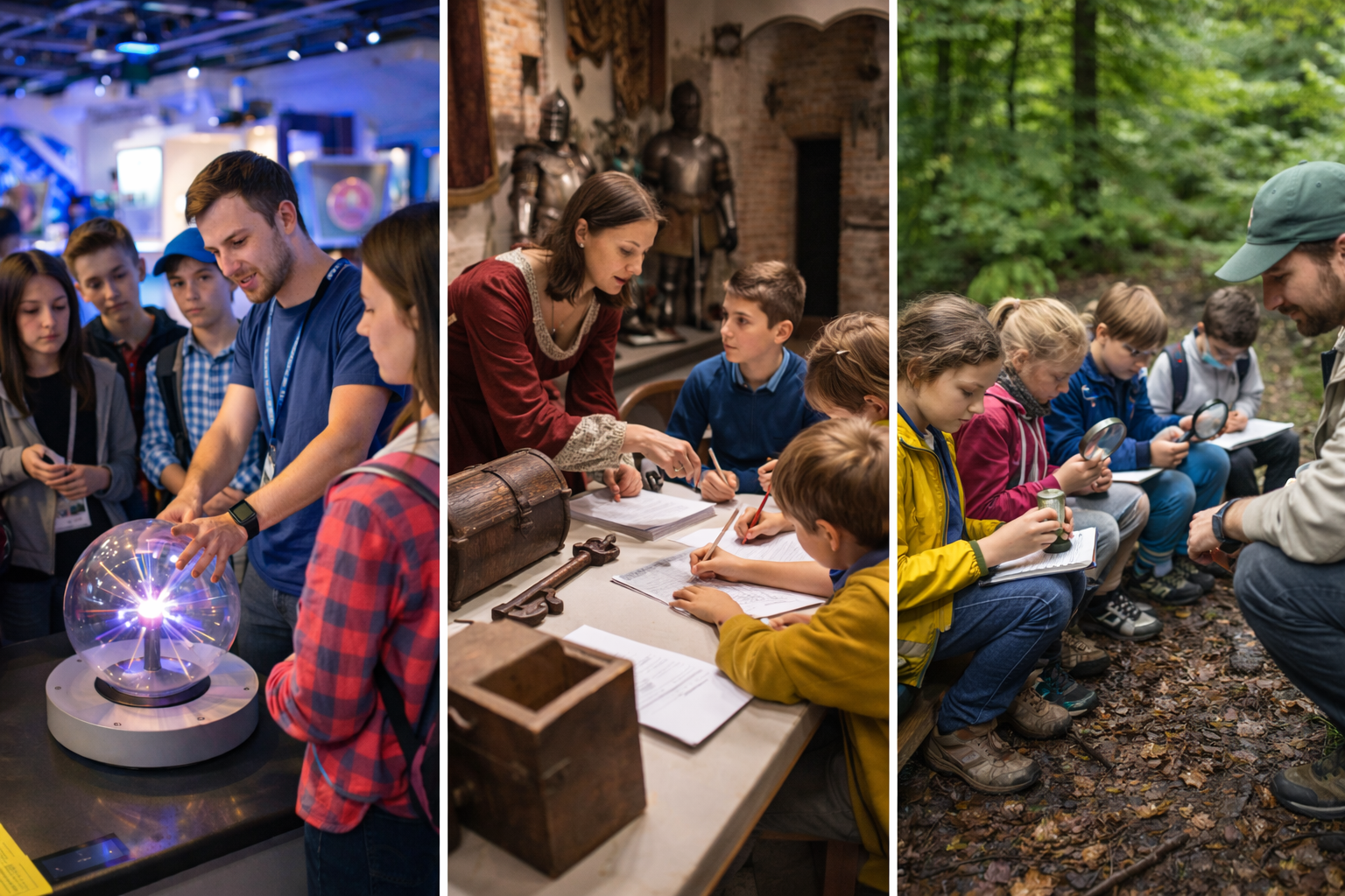 Muzea, centra nauki i parki edukacyjne: jak zrobić z wyjazdu lekcję, a nie tylko zwiedzanie